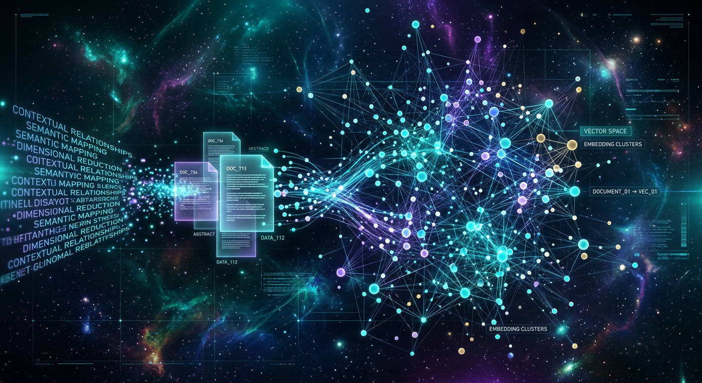 API Design for AI — Vector embedding space